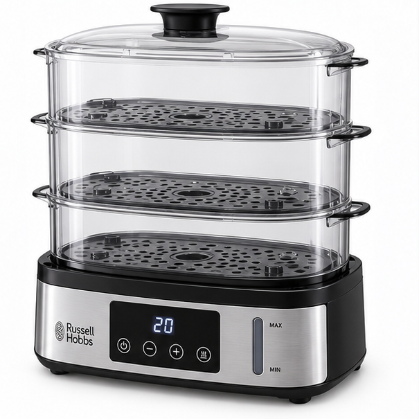 RUS23560-56 Russell Hobbs Vaporiera digitale 10,3L 1000W, foto 2