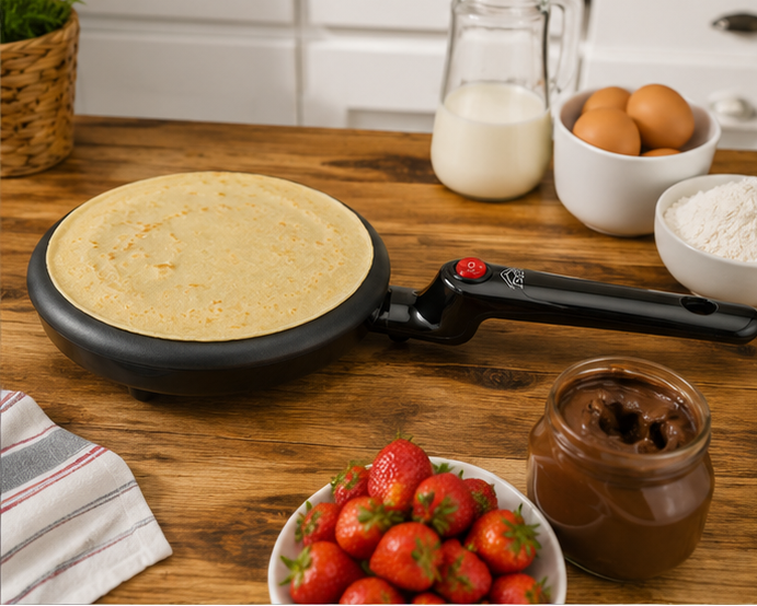 DCGCM5750 DCG crepe maker 900W piastra antiaderente 20cm
