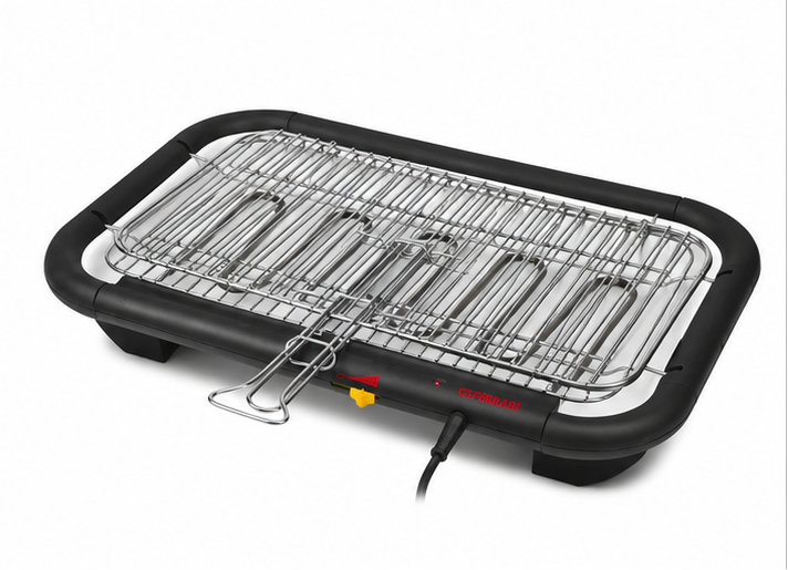 G3FG10027 G3 Ferrari barbecue elettrico Galactic Grill 2300W griglia doppia nero
