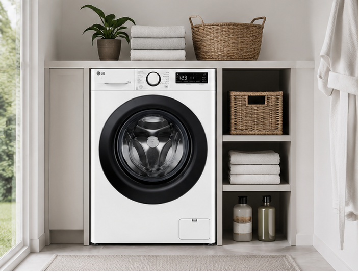 F4R3013NSWB Lg lavatrice classe A 13KG 1400 giri bianco