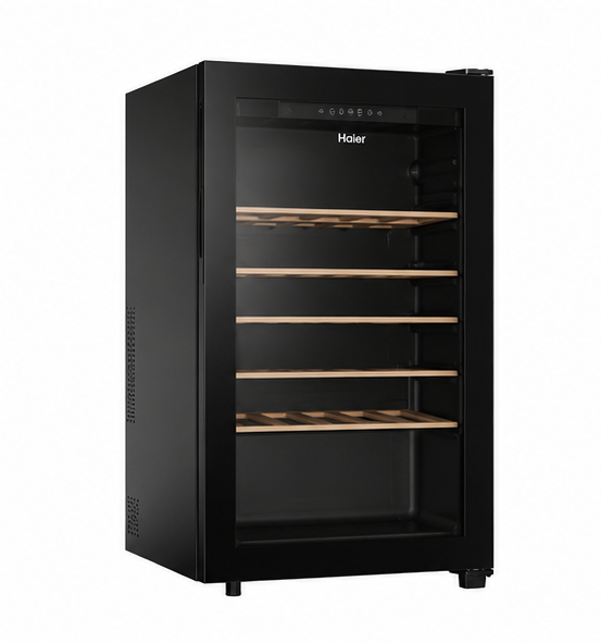 HWS33GG Haier cantinetta vino classe G luce led 33 bottiglie nero