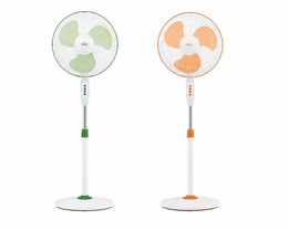 DCGVE1670 DCG ventilatore a piantana 50W 40cm 3 velocità arancione e verde (SG)