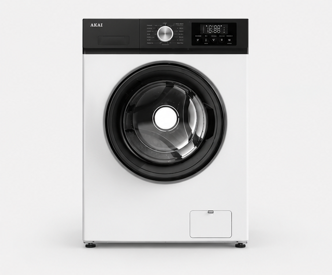 AQUA80125A20S Akai lavatrice classe A 8kg 1200 giri libera installazione bianca