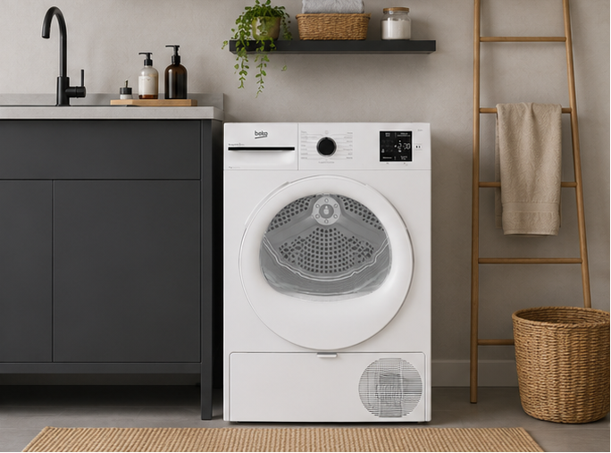 BMT93EW Beko asciugatrice a pompa di calore classe D 9kg bianco