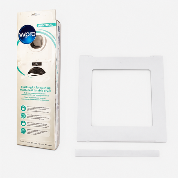 Whirlpool/WPRO kit sovrapposizione universale lavatrice asciugatrice 60x60 cm WH484000008881