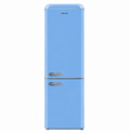 CLASS300KBL Akai frigorifero combinato vintage classe F 250L statico azzurro