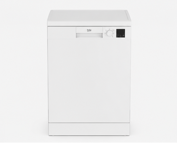 DVN05320W Beko lavastoviglie classe E 13 coperti 60cm libera installazione bianca