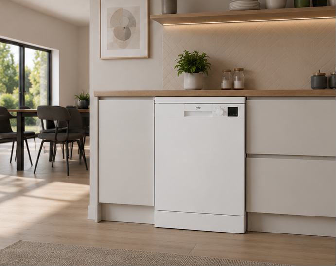 DVN05320W Beko lavastoviglie classe E 13 coperti 60cm libera installazione bianca