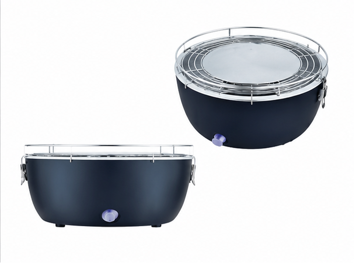 MASBBQGRILLBARBECUE barbecue portatile a carbonella senza fumo con alimentazione USB