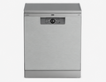BDFN26430X Beko lavastoviglie classe D 14 coperti 60cm libera installazione Pearl Inox