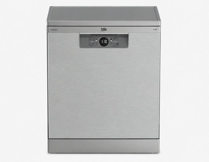 BDFN26430X Beko lavastoviglie classe D 14 coperti 60cm libera installazione Pearl Inox