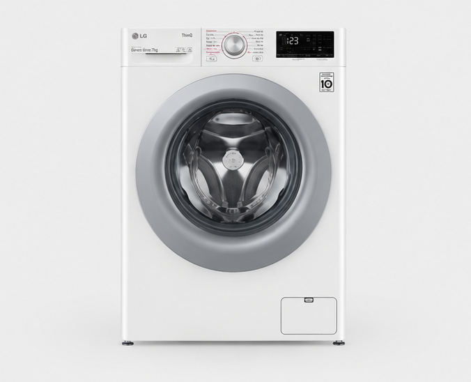 F2WV3S7S4E LG lavatrice classe D 7kg 1200 giri slim libera installazione bianca