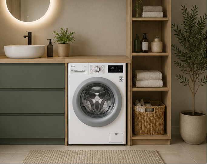 F2WV3S7S4E LG lavatrice classe D 7kg 1200 giri slim libera installazione bianca