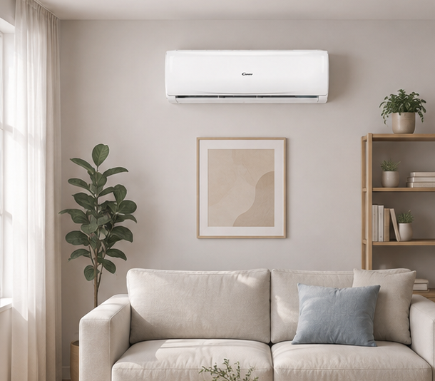 CY12RA Candy condizionatore fisso monosplit inverter 12000 BTU Wi-Fi A++/A+ bianco