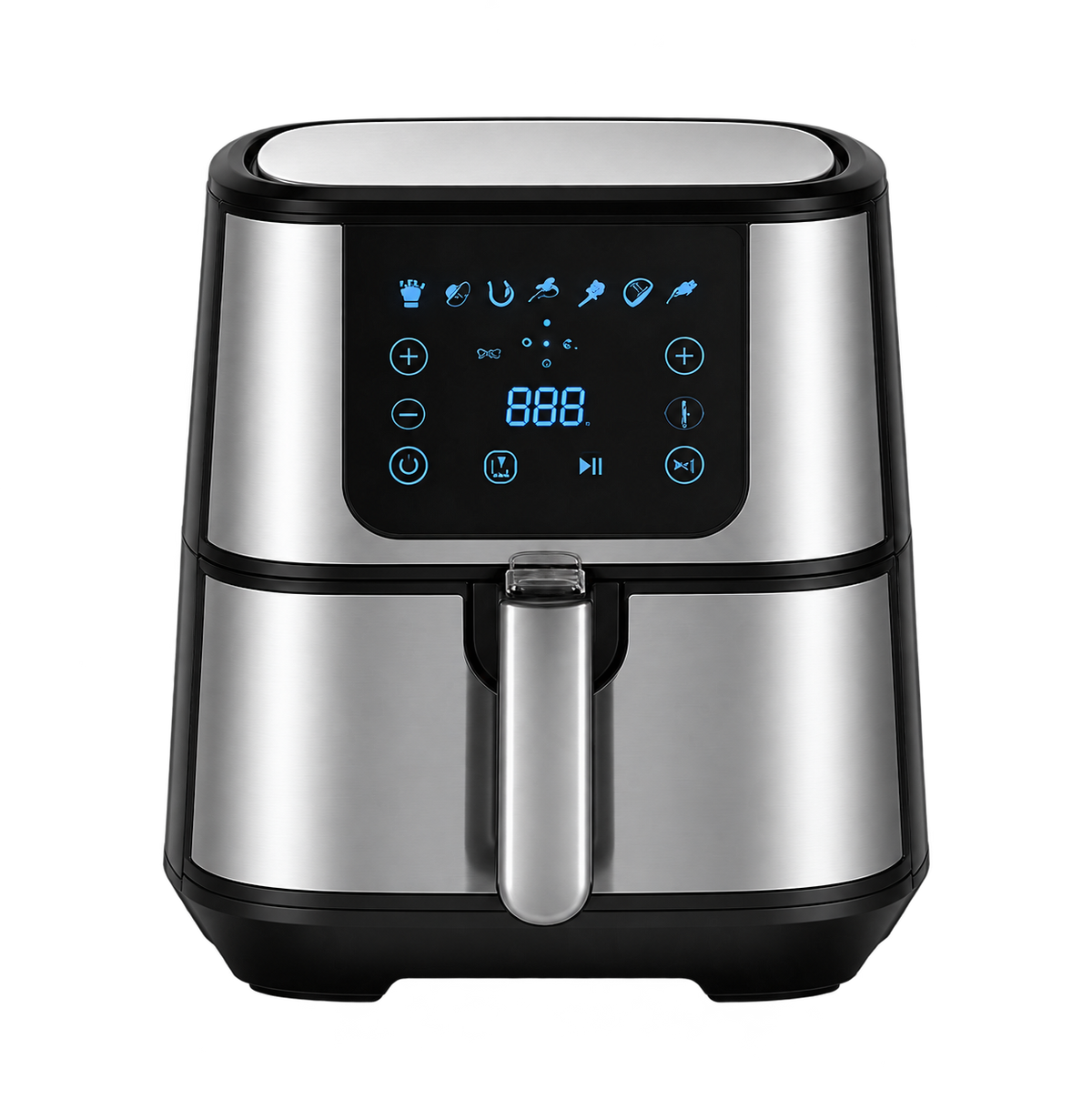 DPM5001 DPM friggitrice ad aria digitale 5,5L 1800W nera