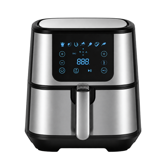 DPM5001 DPM friggitrice ad aria digitale 5,5L 1800W nera