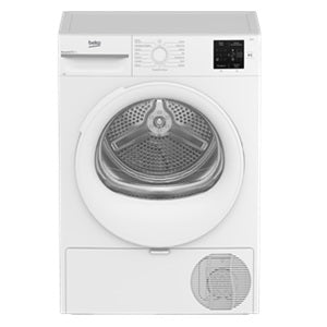 BMTR38W Beko asciugatrice a pompa di calore classe D 8kg bianco