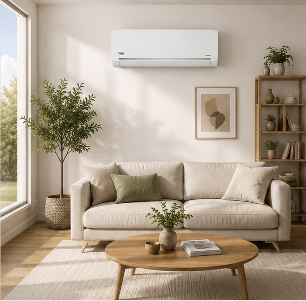 BEHPD120 Beko condizionatore fisso monosplit inverter 12000 BTU Wi-Fi classe A bianco