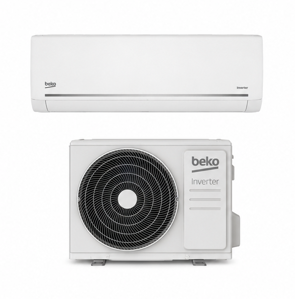 BEHPD120 Beko condizionatore fisso monosplit inverter 12000 BTU Wi-Fi classe A bianco