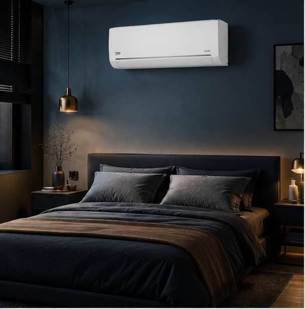 BEHPD120 Beko condizionatore fisso monosplit inverter 12000 BTU Wi-Fi classe A bianco