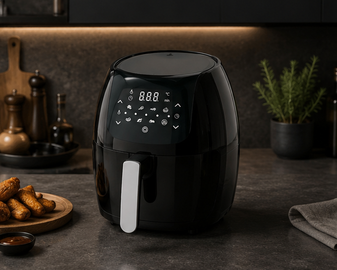 DPMYJ703 DPM friggitrice ad aria digitale 8L 1800W nera