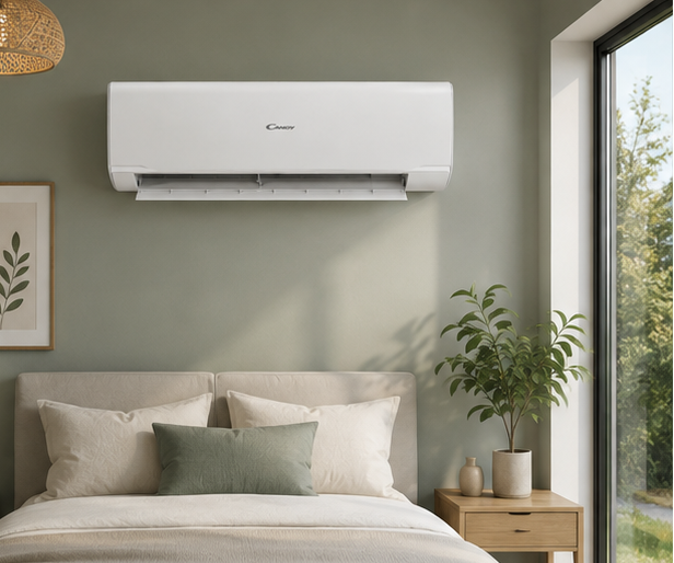 CY09RA Candy condizionatore fisso monosplit inverter 9000 BTU Wi-Fi classe A bianco