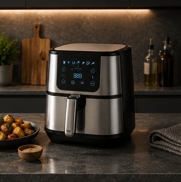 DPM5001 DPM friggitrice ad aria digitale 5,5L 1800W nera